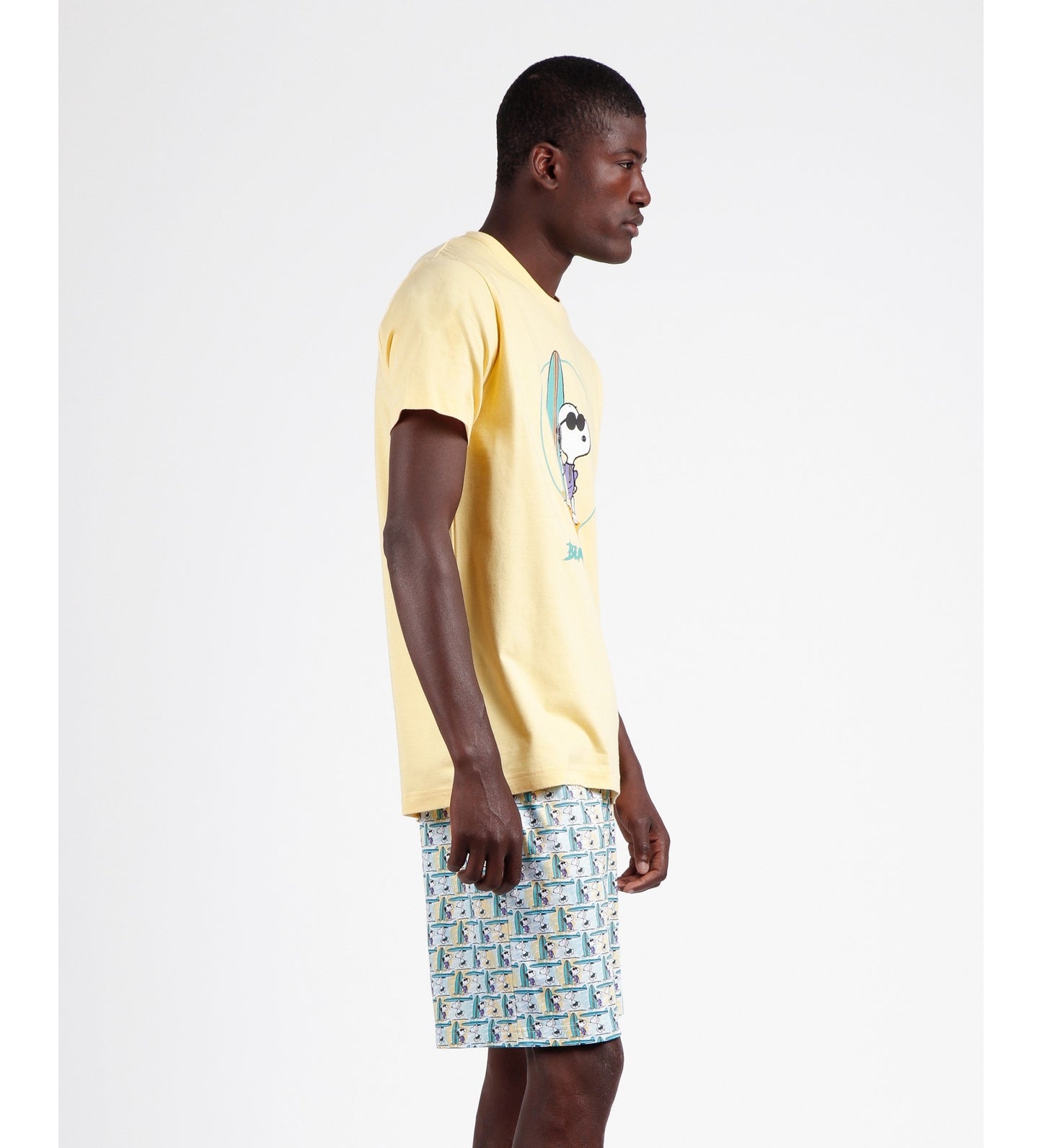 PIJAMA MANGA CORTA HOMBRE BEACH BEAGLE PEANUTS
