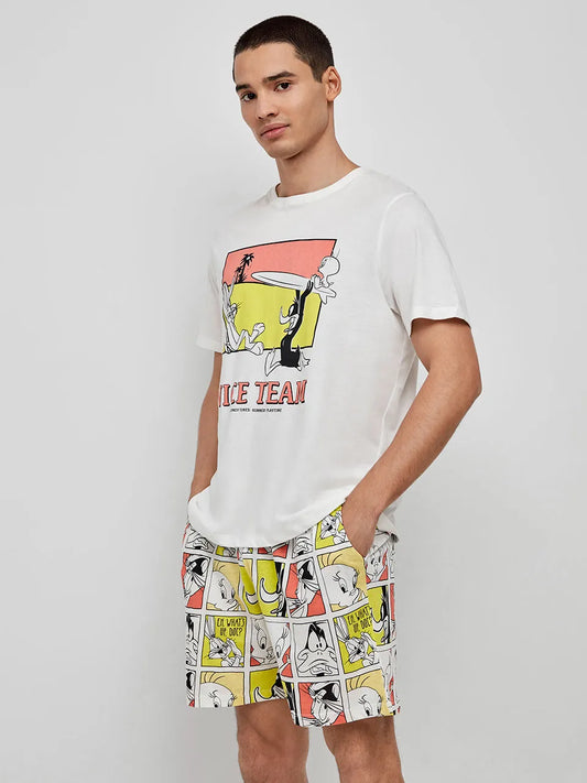 PIJAMA MANGA CORTA NICE TEAM
