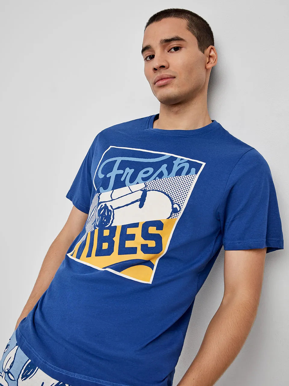 PIJAMA MANGA CORTA SNOOPY FRESH VIBES
