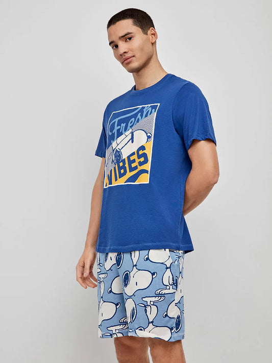 PIJAMA MANGA CORTA SNOOPY FRESH VIBES