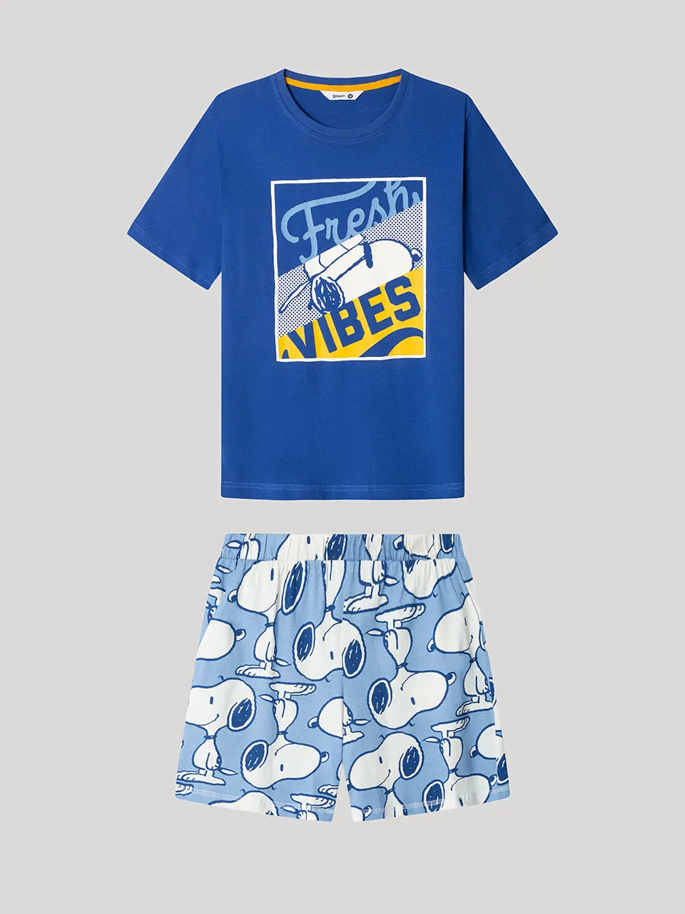 PIJAMA MANGA CORTA SNOOPY FRESH VIBES
