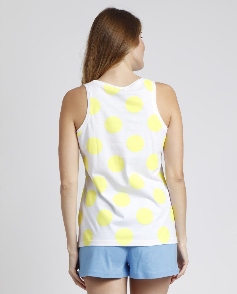 PIJAMA TIRANTES LIVE IN POLKA DOTS