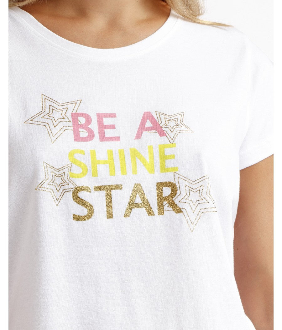 PIJAMA MANGA CORTA BE A SHINE STAR