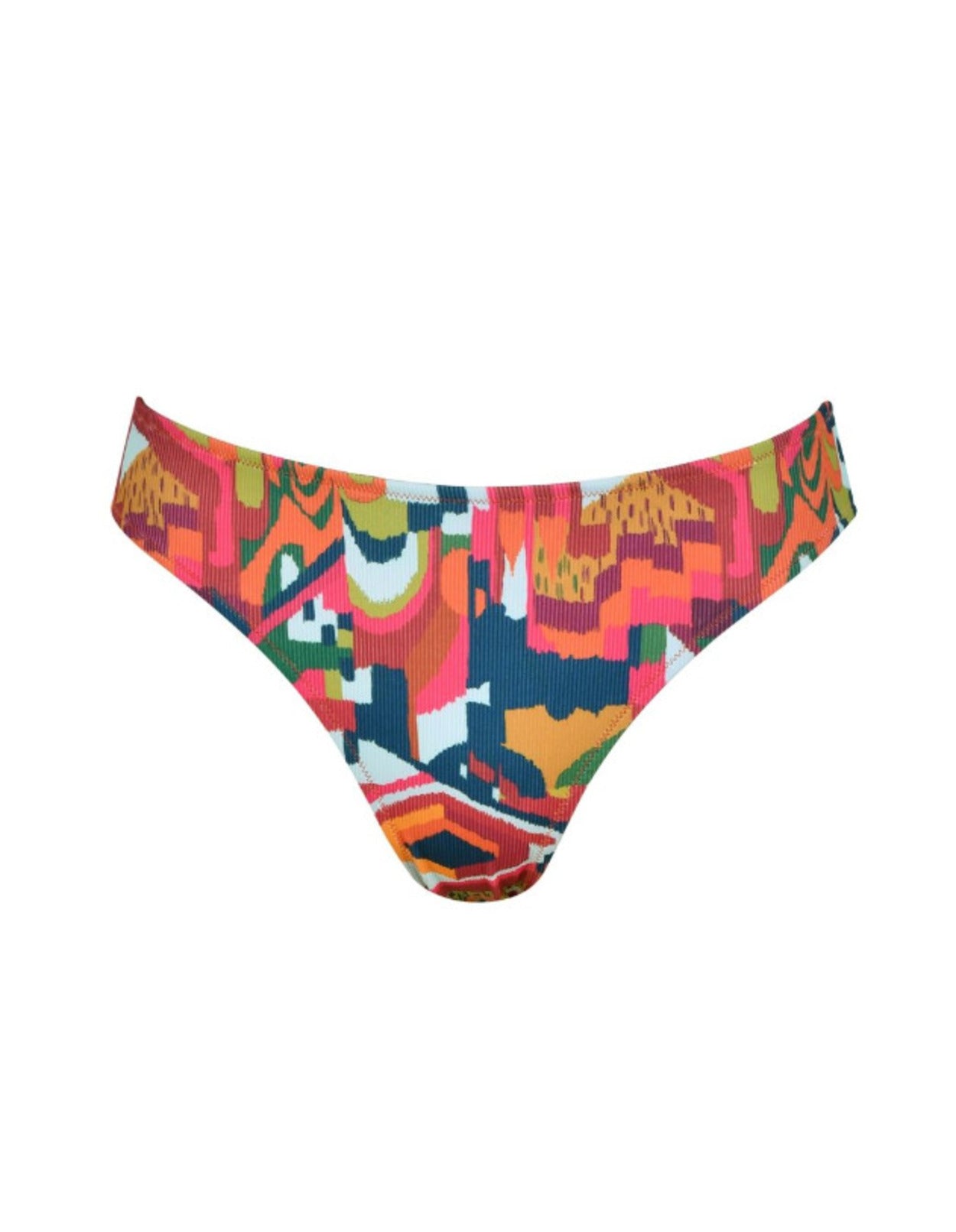 BIKINI ASIMETRICO ETHNIC COLOR MIX