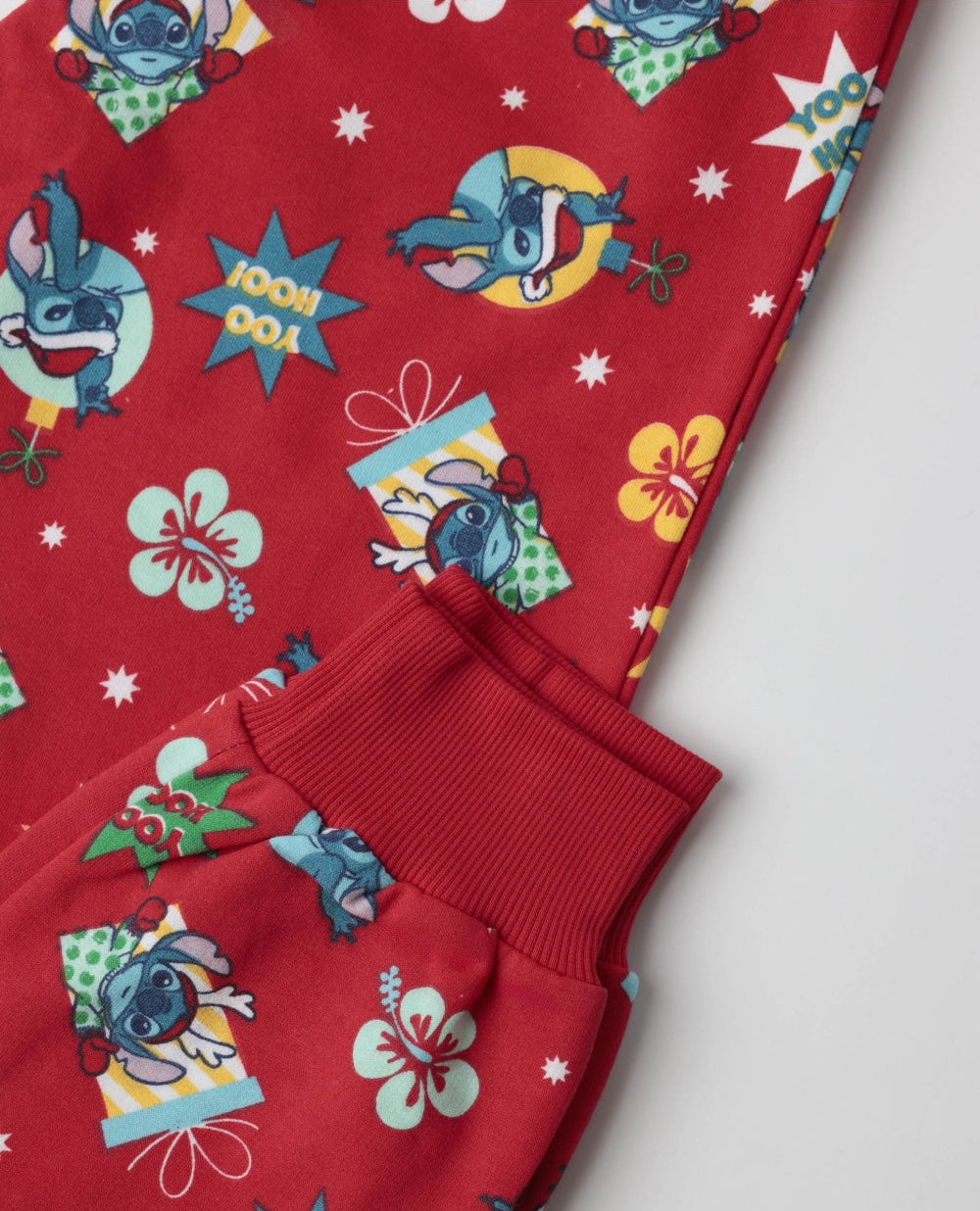 PIJAMA MANGA LARGA NIÑO STITCH HAPPY HOLIDAYS