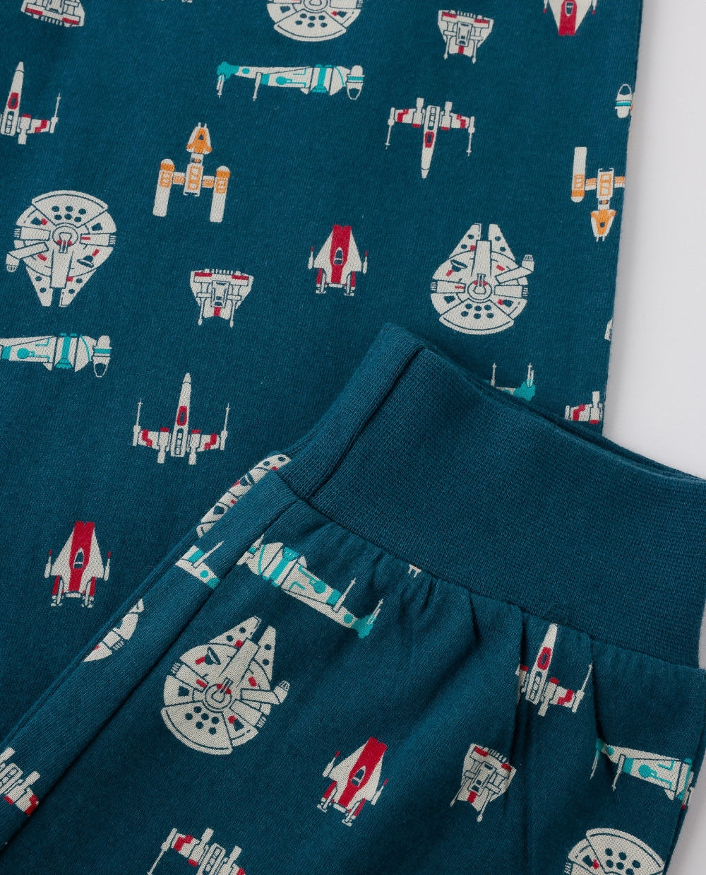 PIJAMA MANGA LARGA NIÑO SPACESHIPS STAR WARS