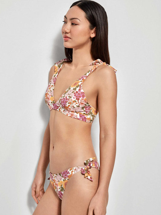 BIKINI FOAM EXTRAIBLE BRAGUITA AJUSTABLE ESTAMPADO FLORAL