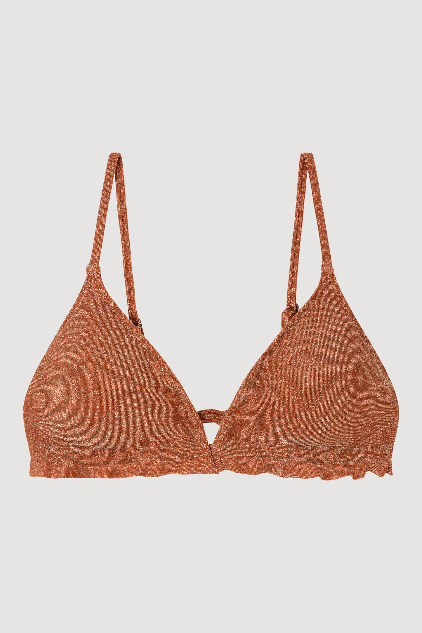 BIKINI TRIANGULAR SIN ARO DETALLE BRILLANTE