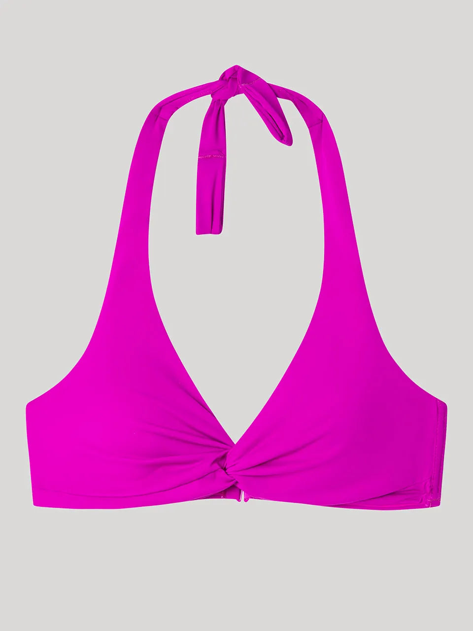 BIKINI TRIANGULAR BRAGUITA DETALLE NUDO BASIC PURPLE