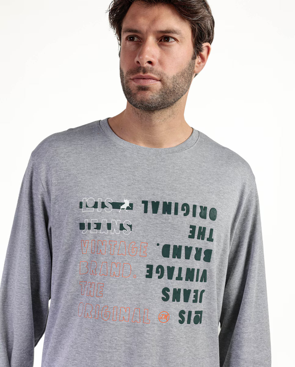 PIJAMA MANGA LARGA HOMBRE DEN 1962