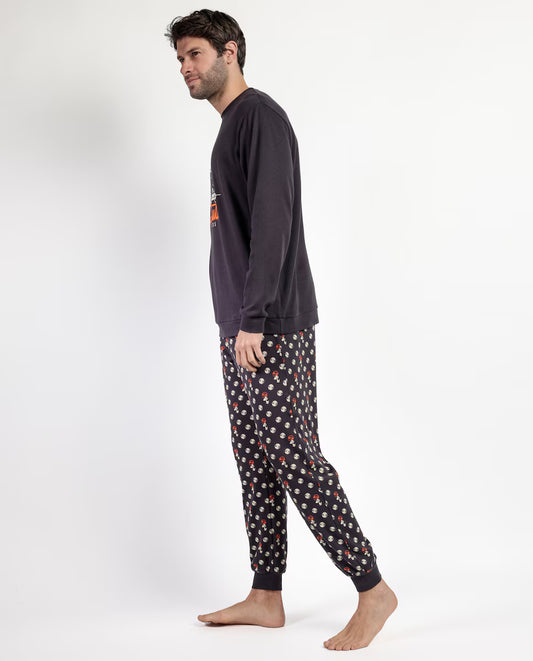 PIJAMA MANGA LARGA HOMBRE RECORDS