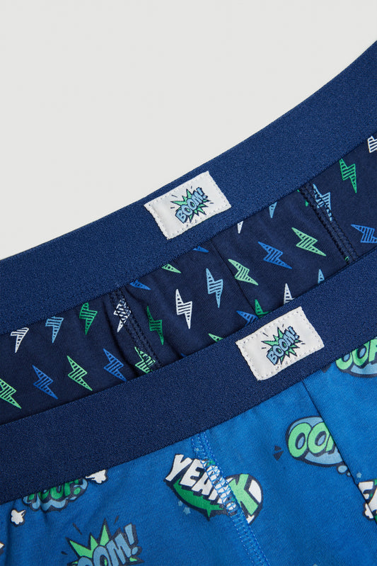 PACK-2 BOXERS INFANTIL NIÑO OK THUNDER