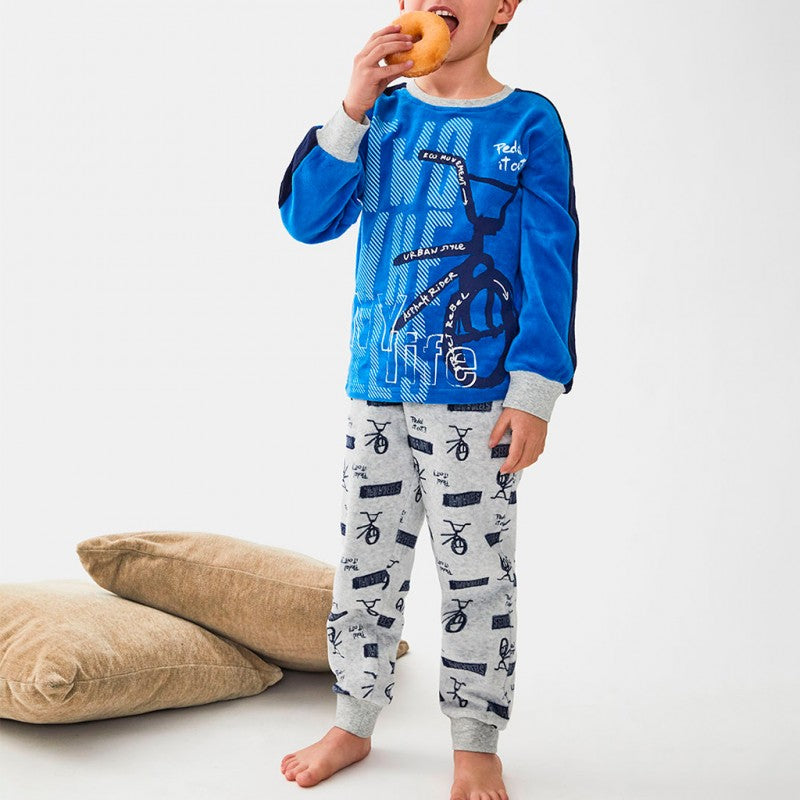 Pijamas de manga larga niño (4-11 años)