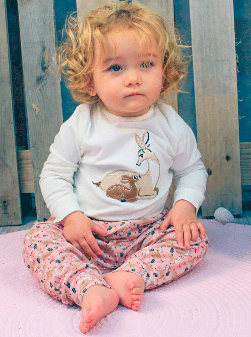 Pijamas de manga larga bebé niña (0-3 años)