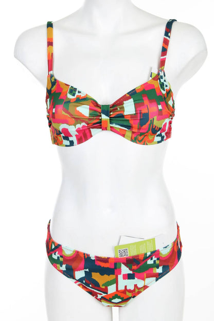 BIKINI ASIMETRICO ETHNIC COLOR MIX