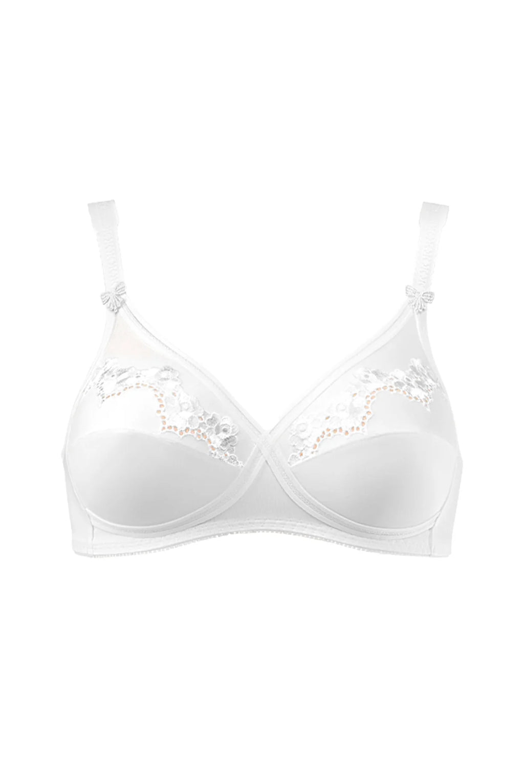 SUJETADOR SIN ARO SIN RELLENO ELASTI CROSS + COTTON N