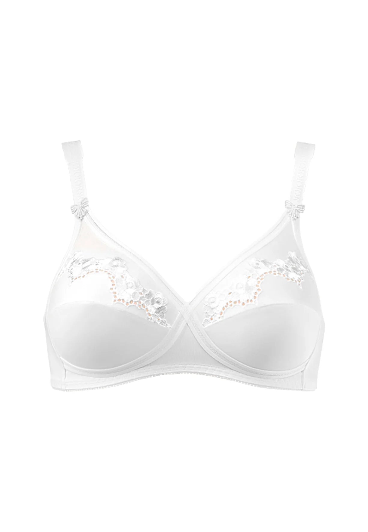 SUJETADOR SIN ARO SIN RELLENO ELASTI CROSS + COTTON N