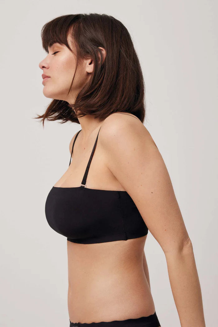BANDEAU CON RELLENO LIGERO Y TIRANTES REMOVIBLES