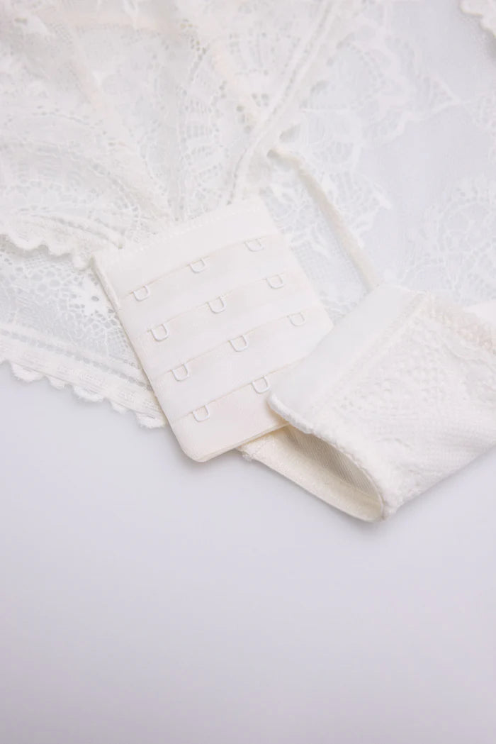 BODY DE ENCAJE BLANCO WIFE COLLECTION