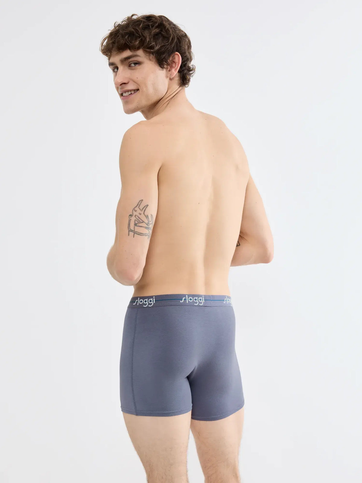 Pack-2 boxers sloggi start basic stretch cotton m031
