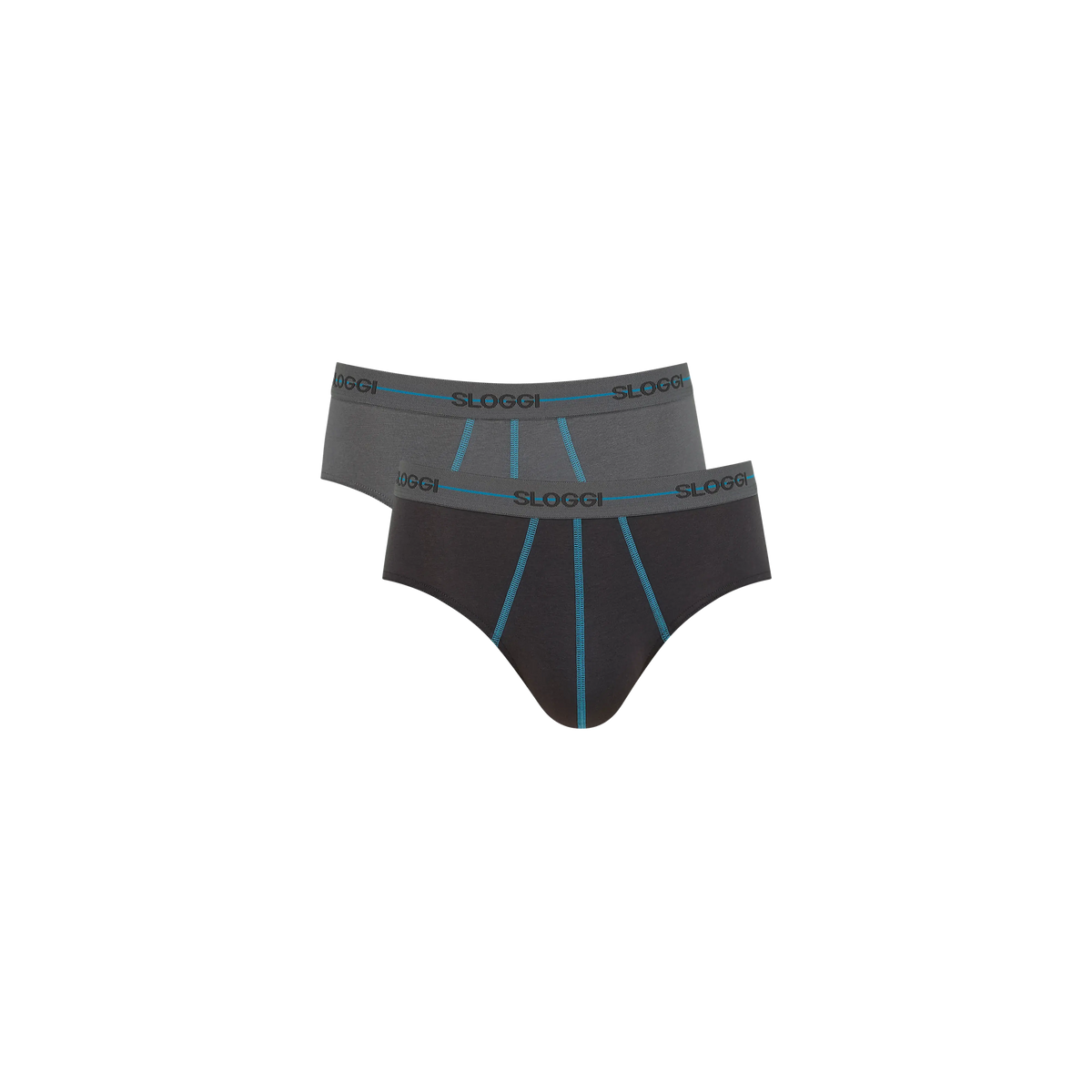 Pack-2 slips sloggi men start M003