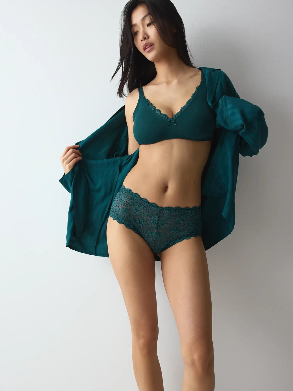 BRAGA ALTA CON ENCAJE AMOURETTE MAXI