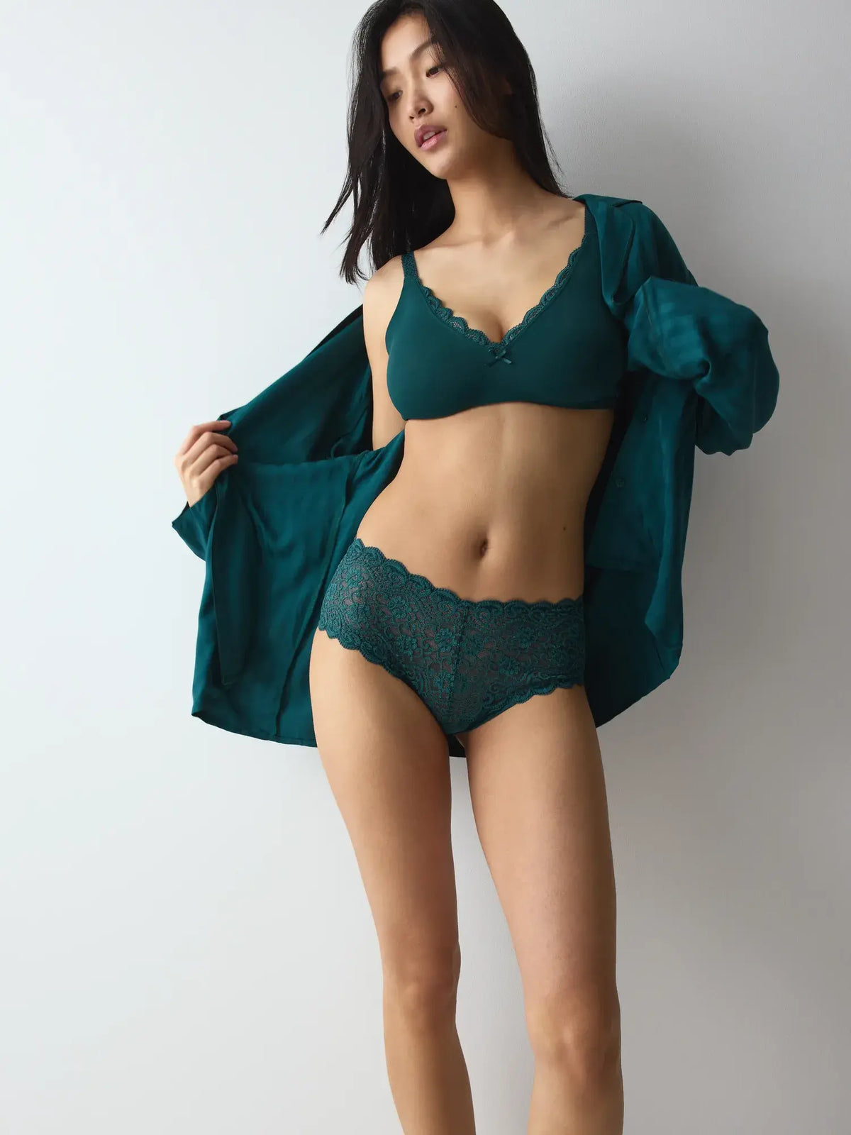 BRAGA ALTA CON ENCAJE AMOURETTE MAXI