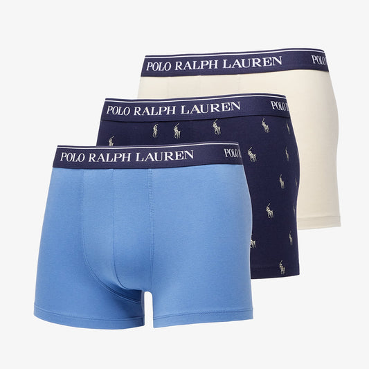 PACK-3 BOXERS STRETCH CLASSIC TRUNKS RALPH LAUREN 99113