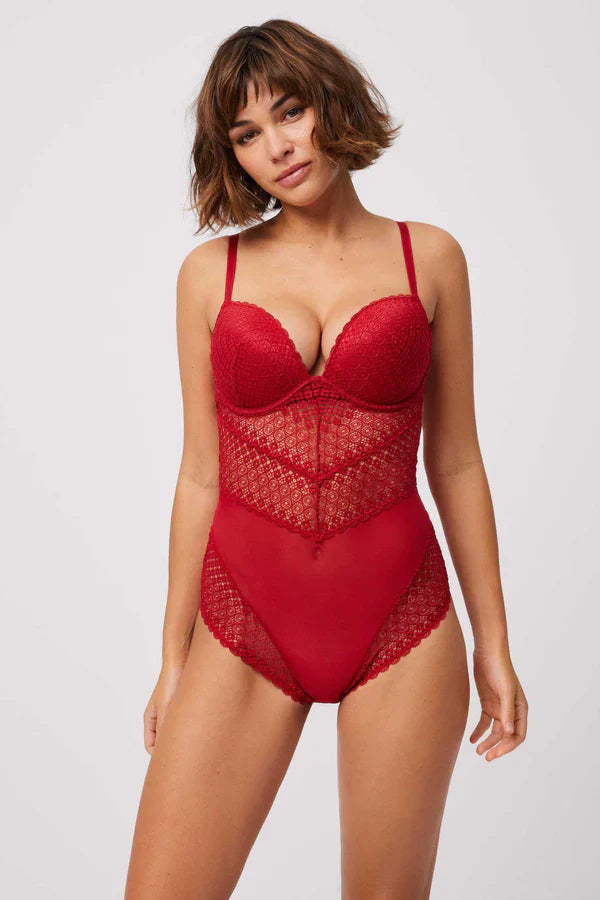 BODY DE ENCAJE XMAS