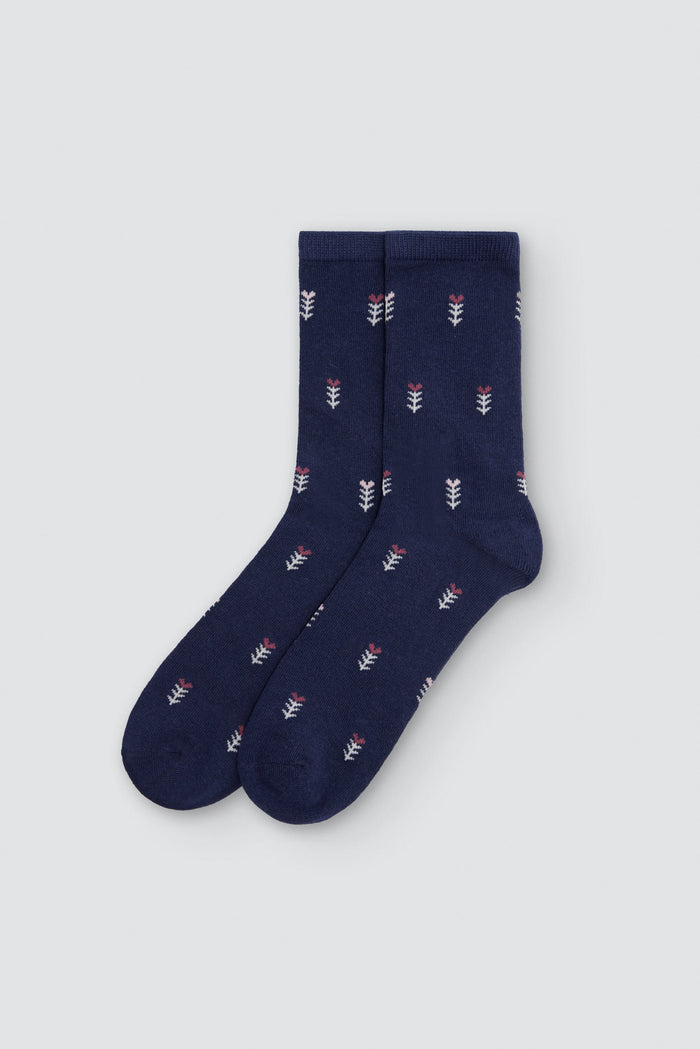 Pack 3 calcetines mujer sin puño multicolor