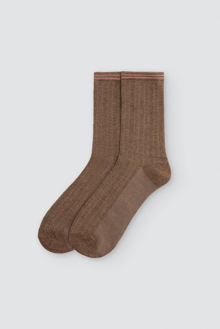 Pack 3 calcetines mujer sin puño multicolor Ysabel Mora