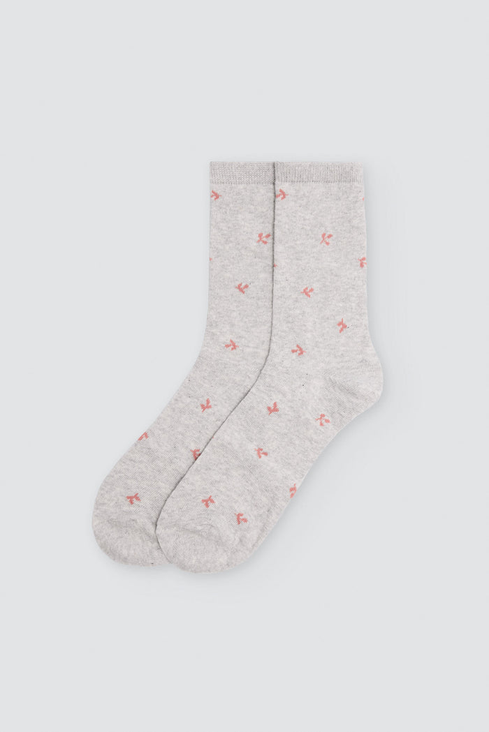 Pack 3 calcetines mujer sin puño multicolor Ysabel Mora