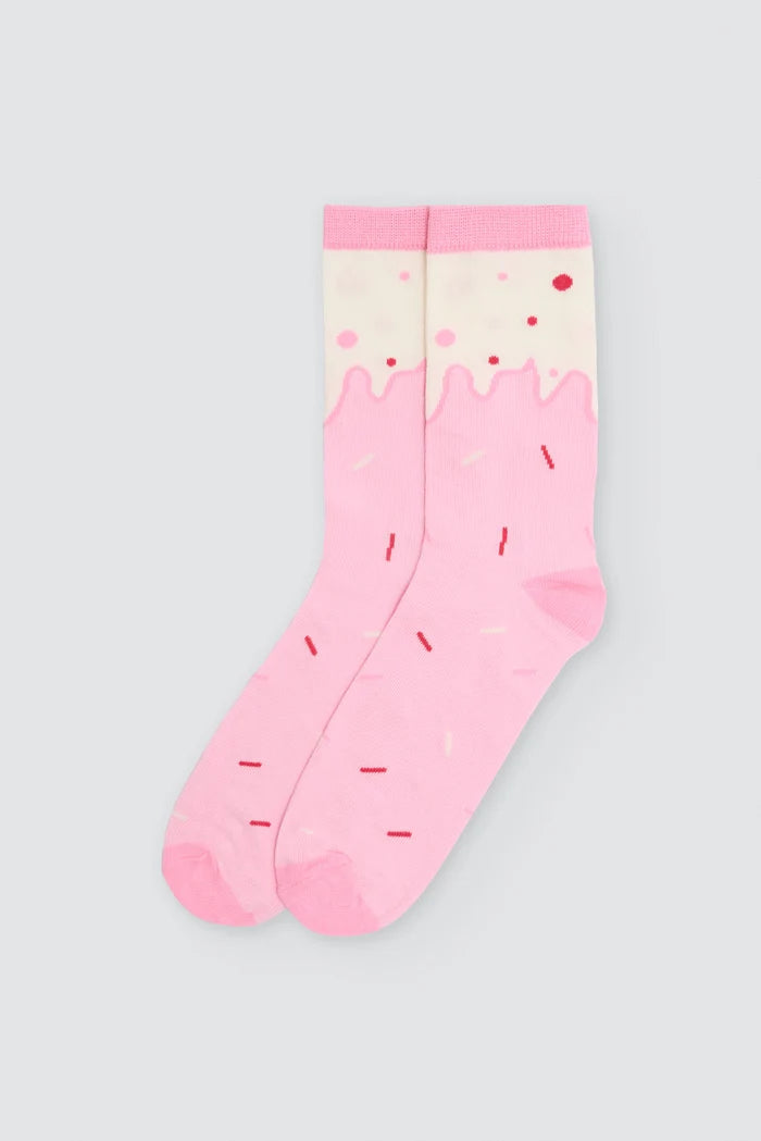 Pack de 3 calcetines regalo mujer smoothies Ysabel Mora