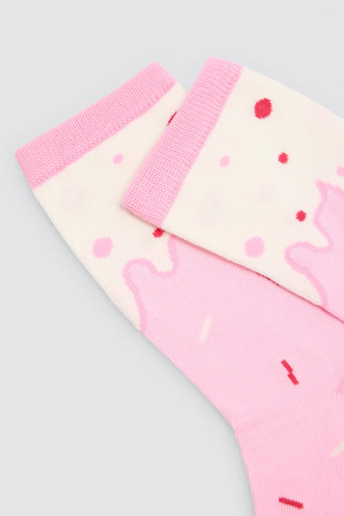 Pack de 3 calcetines regalo mujer smoothies Ysabel Mora