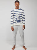 PIJAMA MANGA LARGA HOMBRE BUGS BUNNY STRIPES