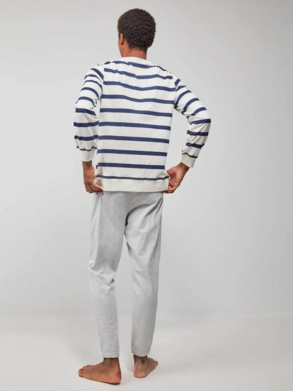 PIJAMA MANGA LARGA HOMBRE BUGS BUNNY STRIPES