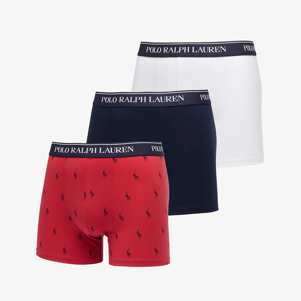 PACK-3 BOXERS STRETCH CLASSIC TRUNKS RALPH LAUREN 99102