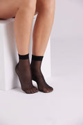 PACK-2 MEDIAS CALCETINES TOBILLEROS PUÑO ANTIPRESION 15 DENIER