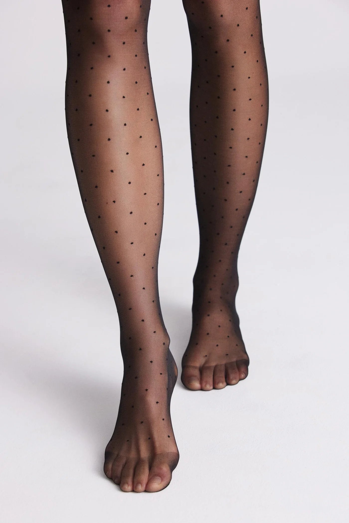 PANTY PLUMETI DISEÑO DE PUNTOS 20 DENIER