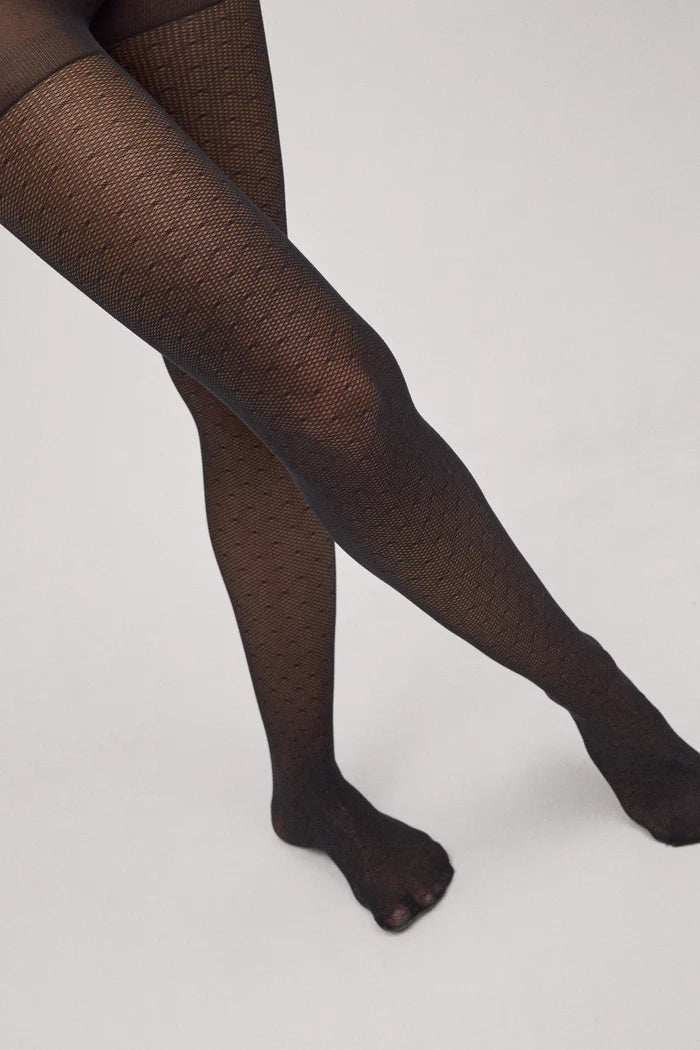 PANTY DE MICRORED CINTURA ANTIPRESION 20 DENIER