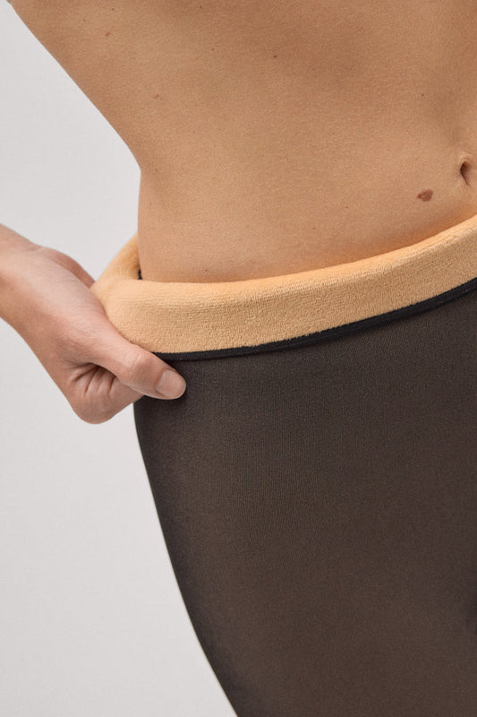 PANTY TÉRMICO A ROMBOS EFECTO VELADO 160 DENIER