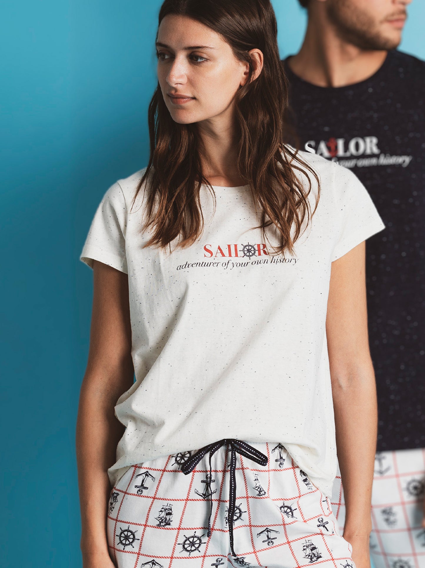 PIJAMA MANGA CORTA SAILOR ADVENTURE