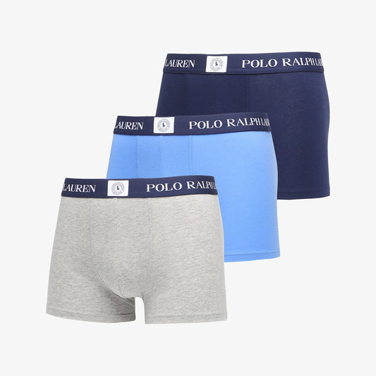 PACK-3 BOXERS STRETCH CLASSIC TRUNKS RALPH LAUREN 12009