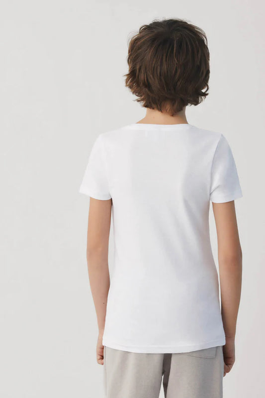 CAMISETA INTERIOR TÉRMICA ALGODÓN NIÑO