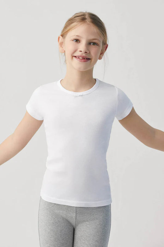 CAMISETA INTERIOR TÉRMICA MANGA CORTA NIÑA
