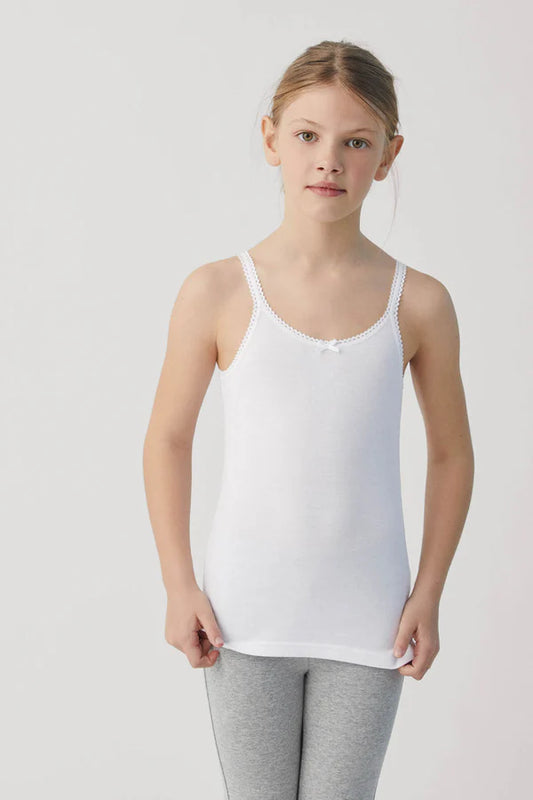 CAMISETA INTERIOR DE TIRANTES NIÑA