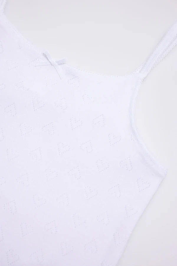 CAMISETA TIRANTES CALADA NIÑA