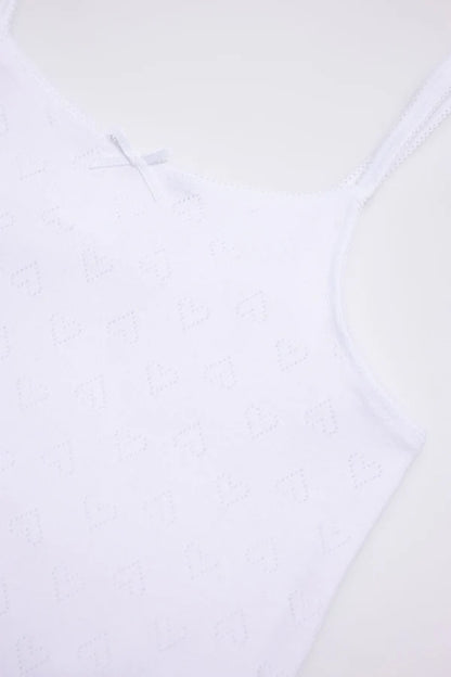 CAMISETA TIRANTES CALADA NIÑA