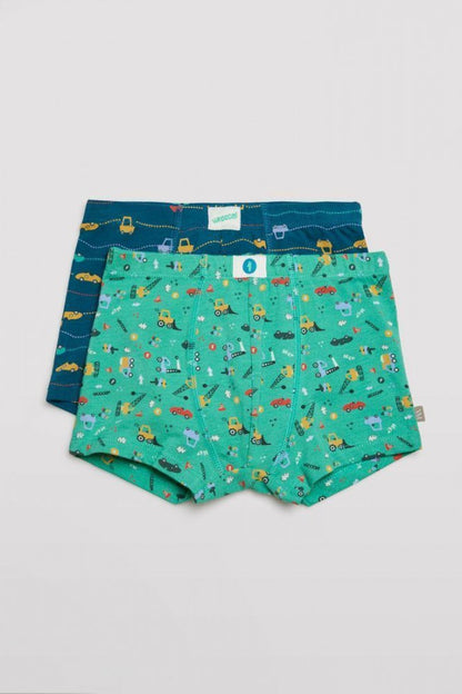 PACK-2 BOXERS INFANTILES WROOM CARS