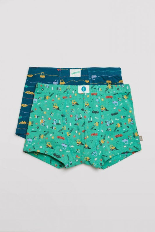PACK-2 BOXERS INFANTILES WROOM CARS